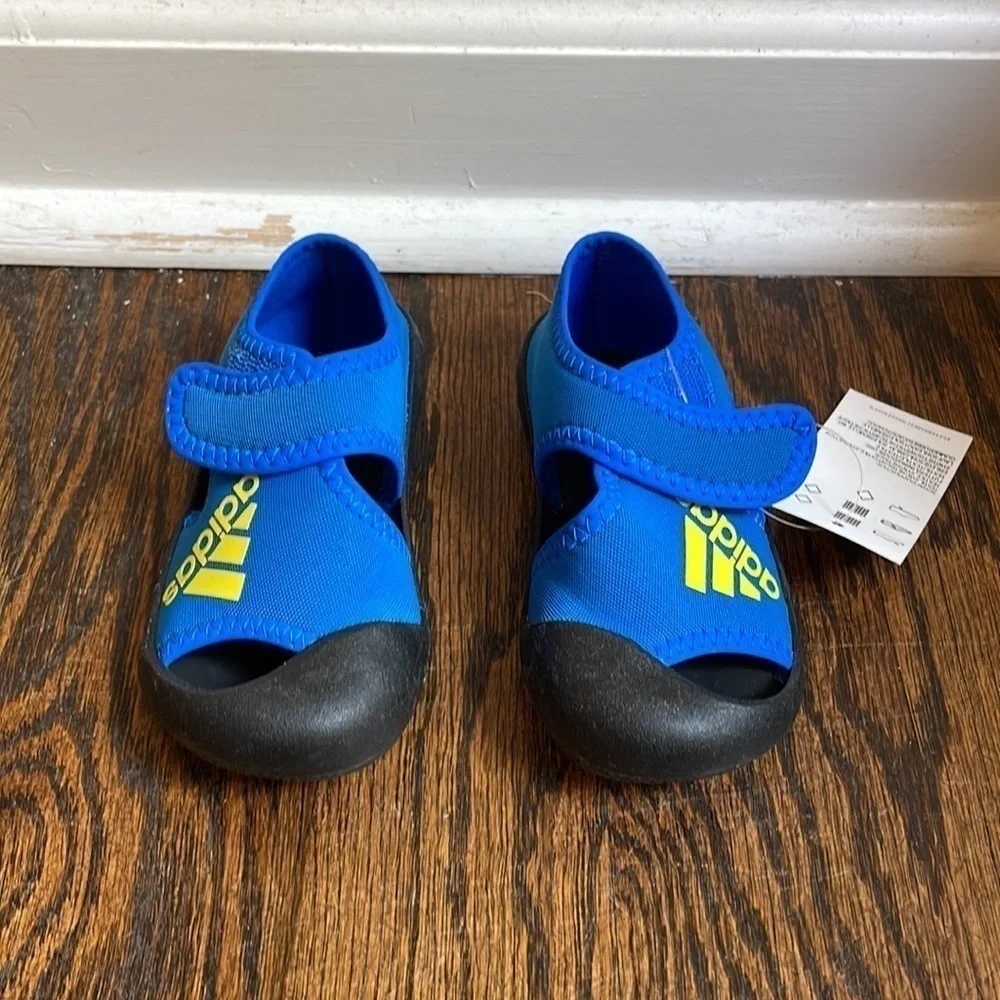 NWT Adidas AltaVenture 1 Swim Sandals Blue